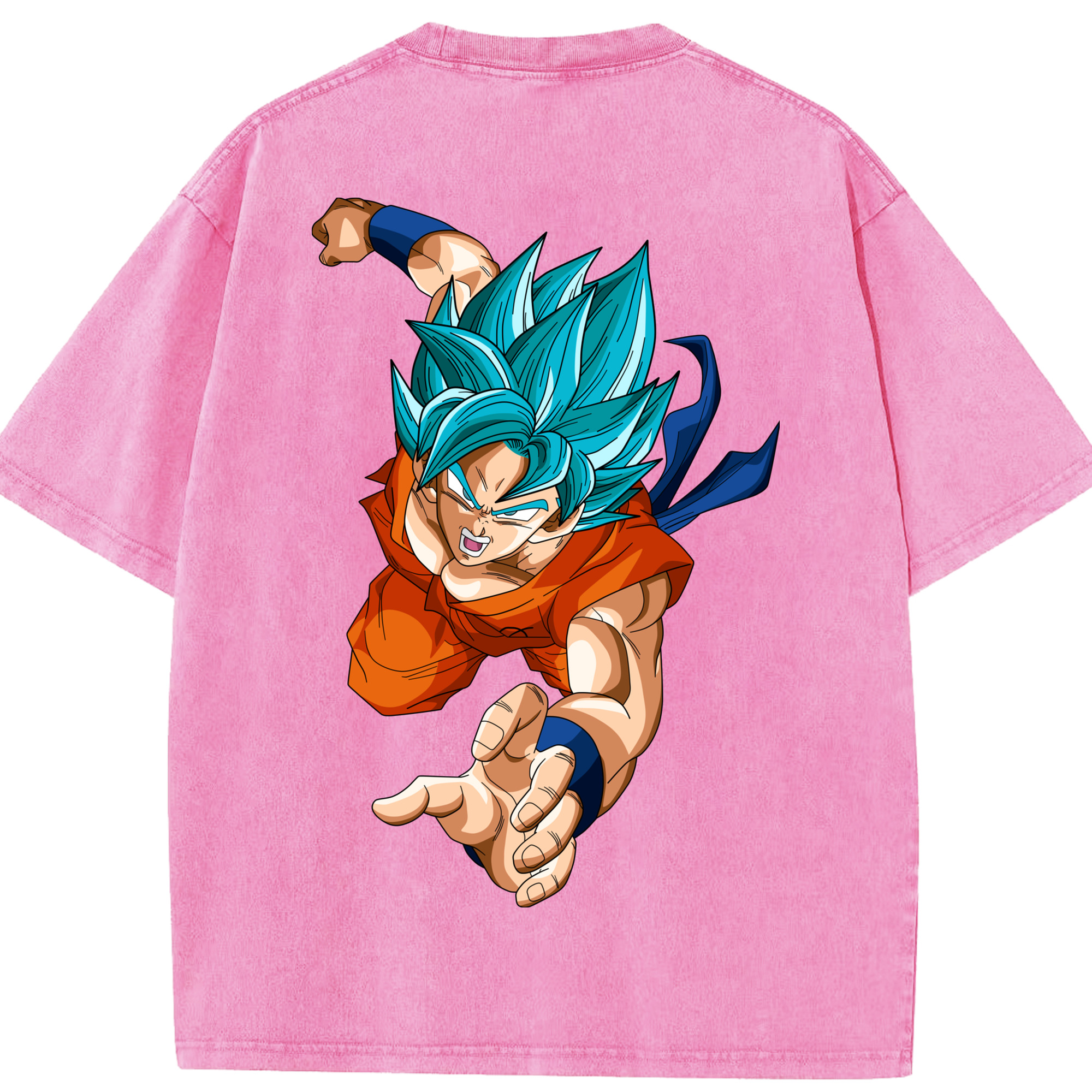 （画像用） ドラゴンボール ベジット DRAGON BALL Vegetto 綿100% ヴィンテージ風 半袖Tシャツ（背面プリント）